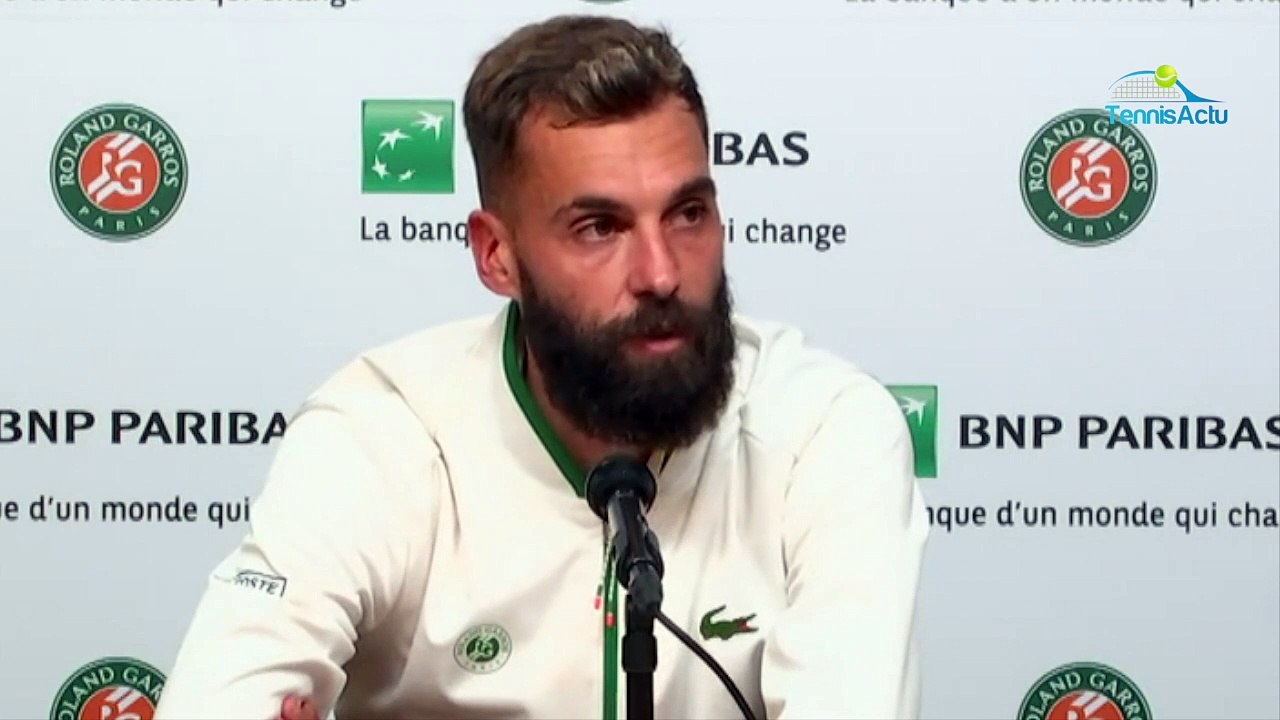 Roland-Garros 2020 - Benoit Paire : "Je n'avais pas misé gagner Roland-Garros cette année. Déjà gagner un tour, j'étais très surpris et très content"