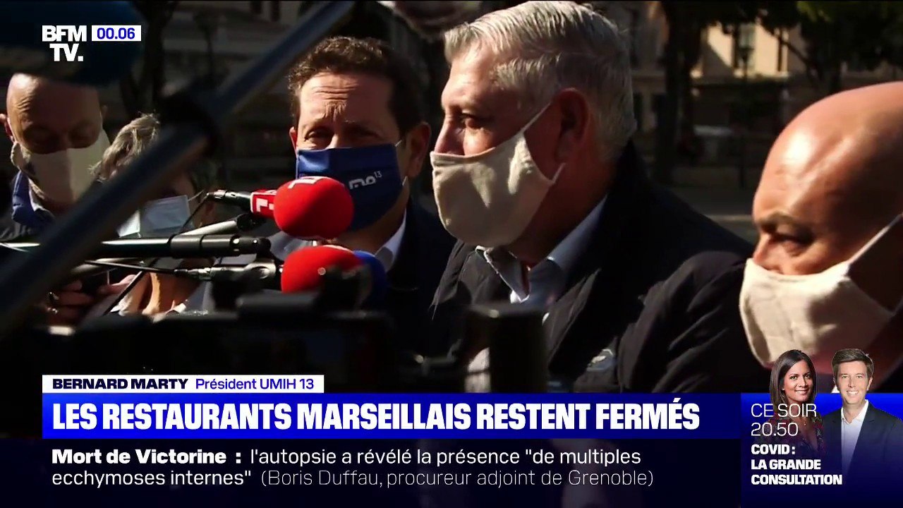 Marseille: le tribunal administratif rejette le recours des restaurateurs et des cafetiers