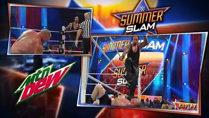 Brock Lesnar vs. The Undertaker SummerSlam 2015