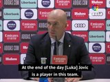 Anything is possible until transfer window closes - Zidane on Jovic departure