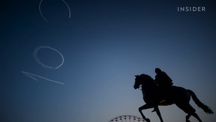 How the only skywriter in Europe creates messages that can be seen for miles but disappear in minutes