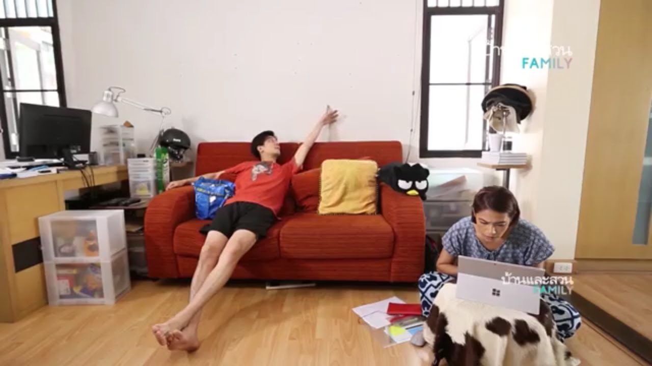 บ้านและสวน Family - Top & Noon เปลี่ยนผนังเก่าให้สวยใหม่ [4/6]