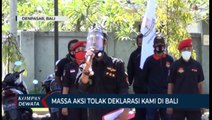 Massa Aksi Tolak Deklarasi KAMI Di Bali