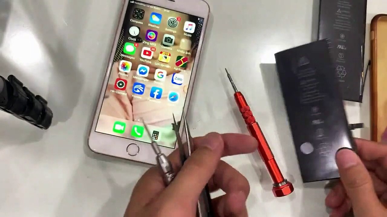 battery IP6s Plus only 79%. Instructions to replace a new battery