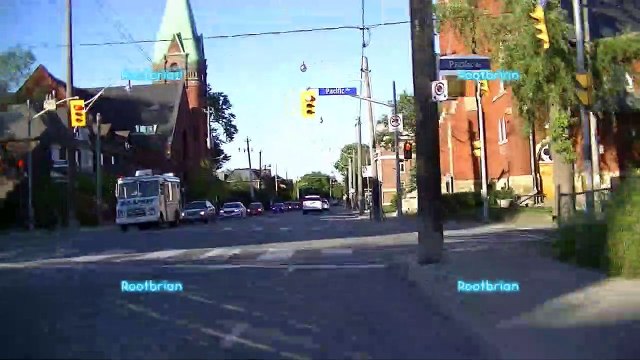 (Visually psychedelic) Toronto East Bike Festival and Toronto Cruisers night ride (summer of 2019)