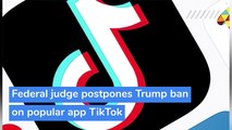 Federal judge postpones Trump ban on popular app TikTok, and other top stories in technology from October 01, 2020.