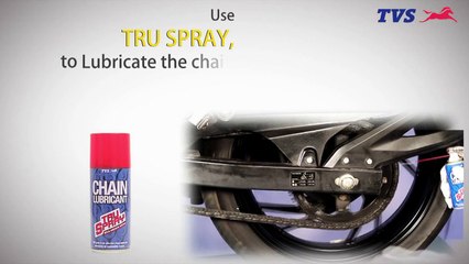 Do you know how to clean & lubricate your motorcycle's chain