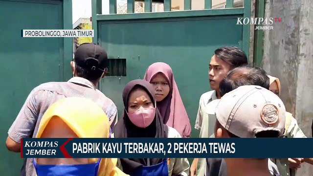Pabrik Kayu Terbakar, 2 Pekerja Tewas