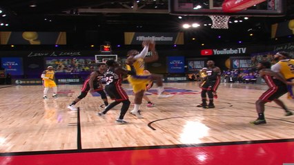 NBA : Le dunk de la nuit pour LeBron James