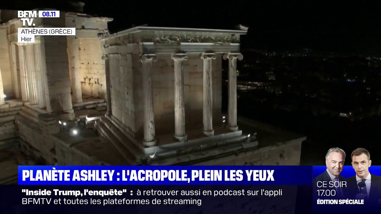 L'Acropole d'Athènes se dote d'un nouvel éclairage