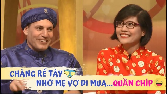 Chết cười với chàng rể Tây 'SÚP LƠ' nhờ mẹ vợ dẫn đi mua ... QUẦN CHIP | VCS