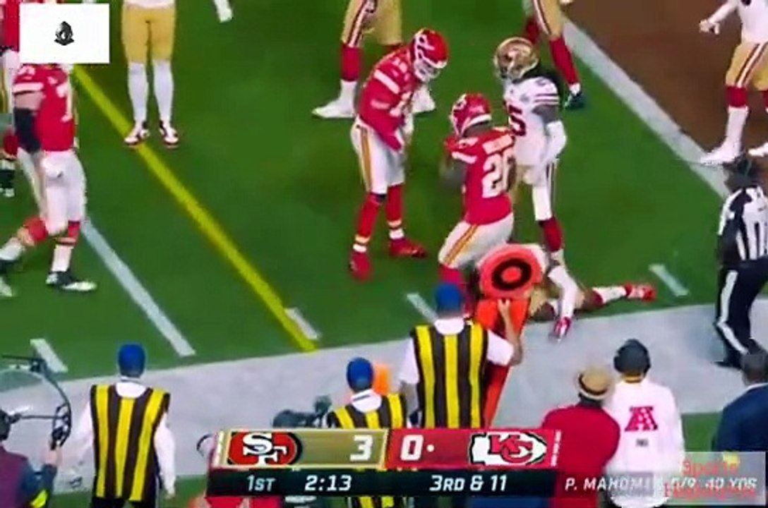 49ers Vs chiefs (American football) Super bowl Liv game
