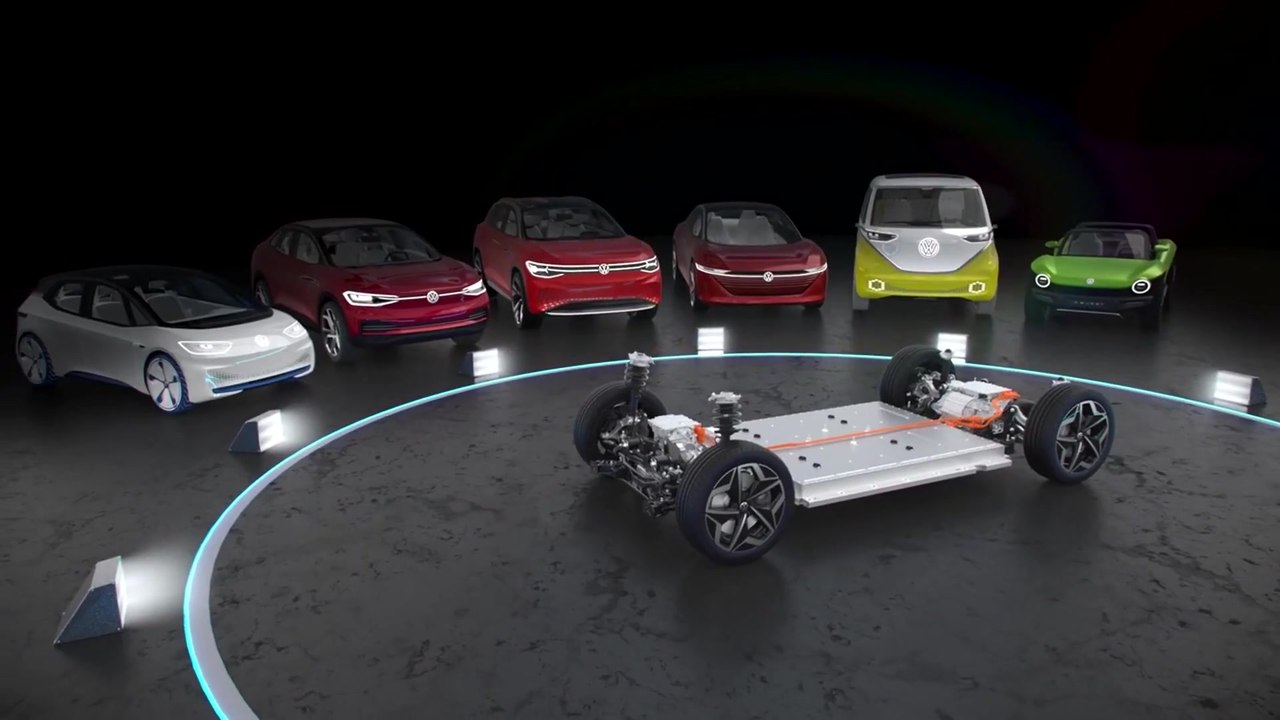 Architektur und Funktionen des MEB-Chassis von Volkswagen für die Volkswagen ID. Familie