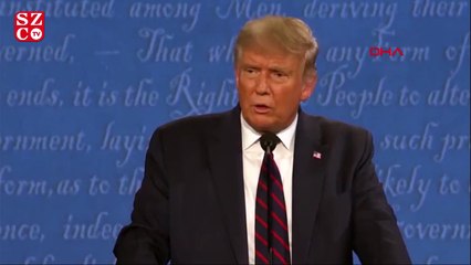 ABD'deki başkanlık düellosunda, Biden'dan Trump'a "inşallahlı" yanıt