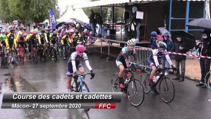 Course des Cadets et Cadettes - Mâcon - le 27/09/2020