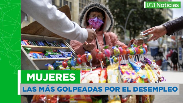 Mujeres, las más golpeadas con el desempleo en Colombia