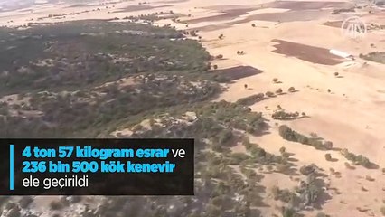 Diyarbakır'da narko-terör operasyonlarında uyuşturucuya büyük darbe