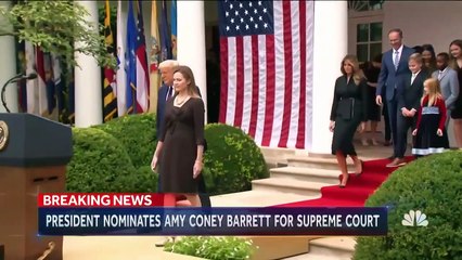 President Trump Selects Amy Coney Barrett As Supreme Court Nominee -