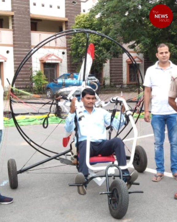 Telangana man builds own paraglider, hopes to promote tourism