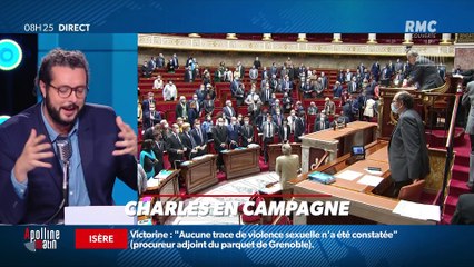 Charles en campagne : Richard Ferrand oublie de porter son masque au perchoir - 01/10