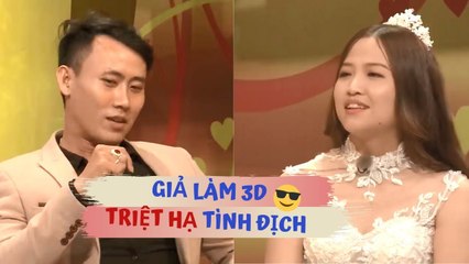 Anh chồng cao tay GIẢ LÀM 3D để TRIỆT HẠ tình địch cao to đẹp trai | VCS