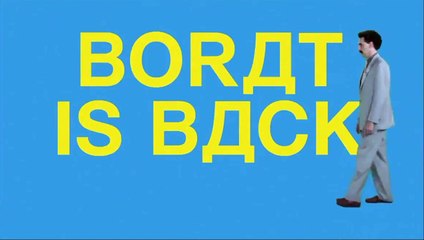Borat 2 : teaser "he's back" Sacha Baron Cohen