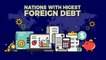 Nations with highest Foreign Debt