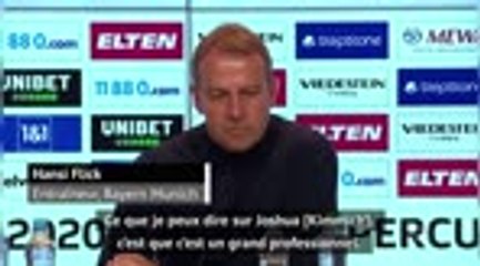 Supercoupe d'Allemagne - Flick sur Kimmich : "La façon dont il a marqué le but est ce qui le rend si spécial"