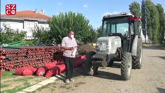 Geçmediği otoyoldan traktörüne ceza gelince tedirgin oldu