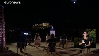 Bemutatták az athéni Akropolisz új világítását