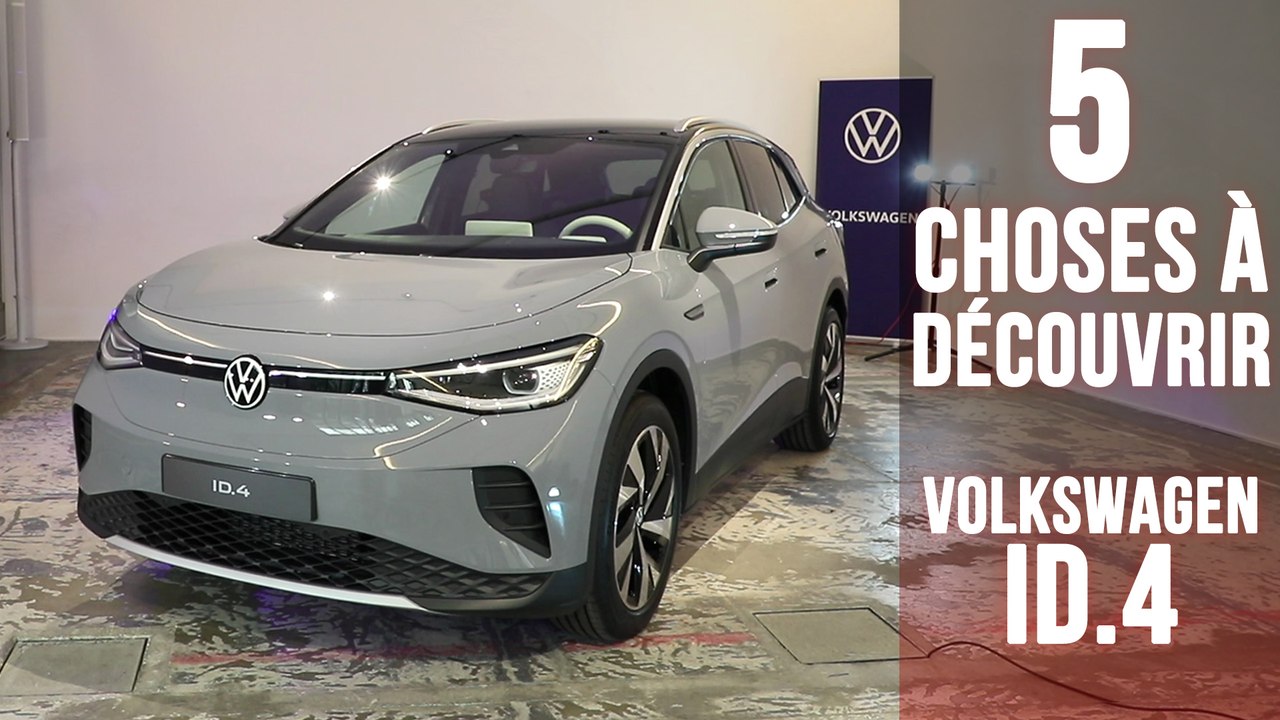 Volkswagen ID.4, 5 choses à connaitre sur le SUV 100% électrique