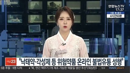 "낙태약·각성제 등 위험약품 온라인 불법유통 성행"