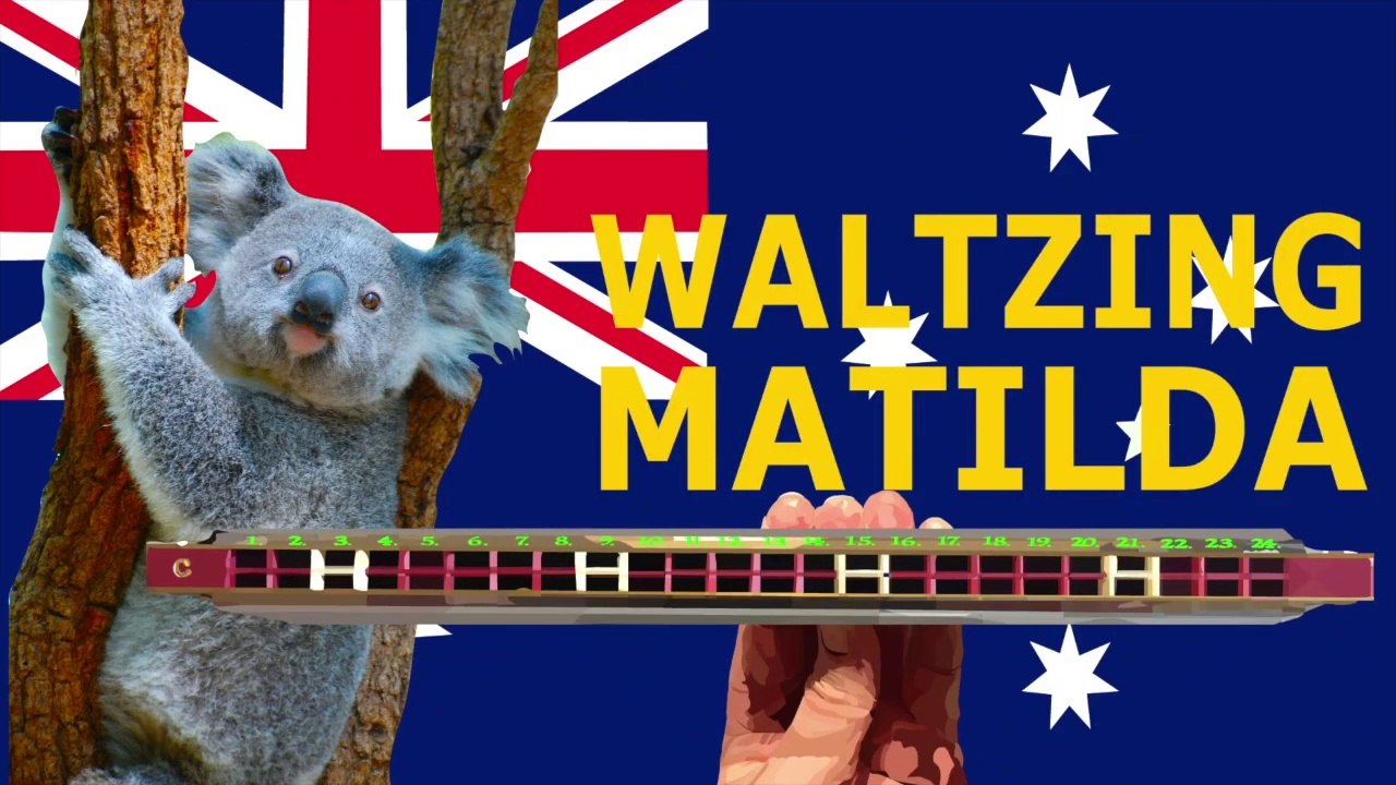 How to Play Waltzing Matilda on a Tremolo Harmonica with 24 Holes