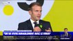 Emmanuel Macron: "On va sans doute durablement vivre avec le virus"