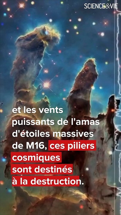  Écoutez les piliers et les étoiles de la nébuleuse de l'aigle