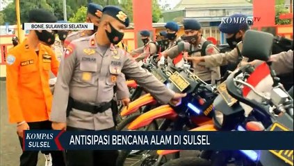 Brimob Yon C Gelar Apel Bersama Kesiapan Bencana