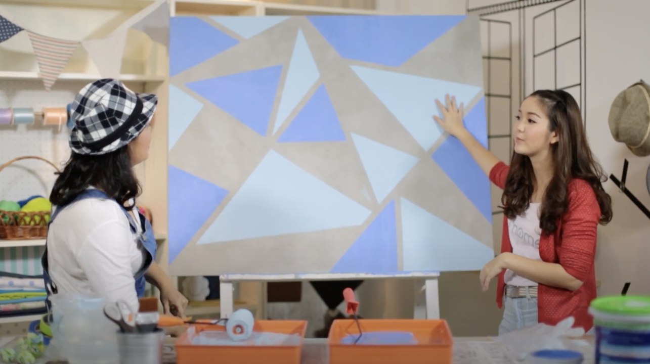 DIY - How To : สร้างลวดลายด้วยเทปกาว [2/3]