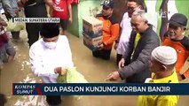 Calon Wali Kota dan Wakil Wali Kota Medan Kunjungi Korban Banjir
