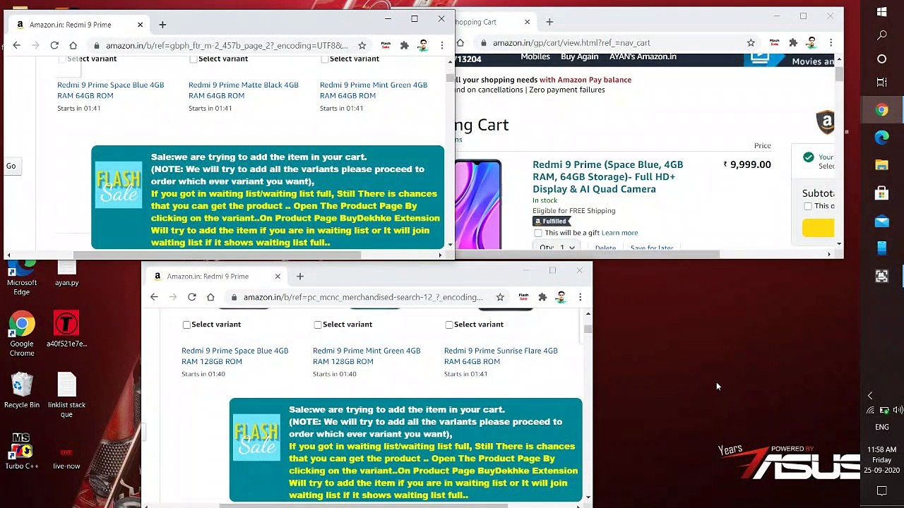 Redmi 9 Prime Flash Sale Mobile Booking Formula | Amazon Flash Sale Mobiles | Amazon Booking Trick
