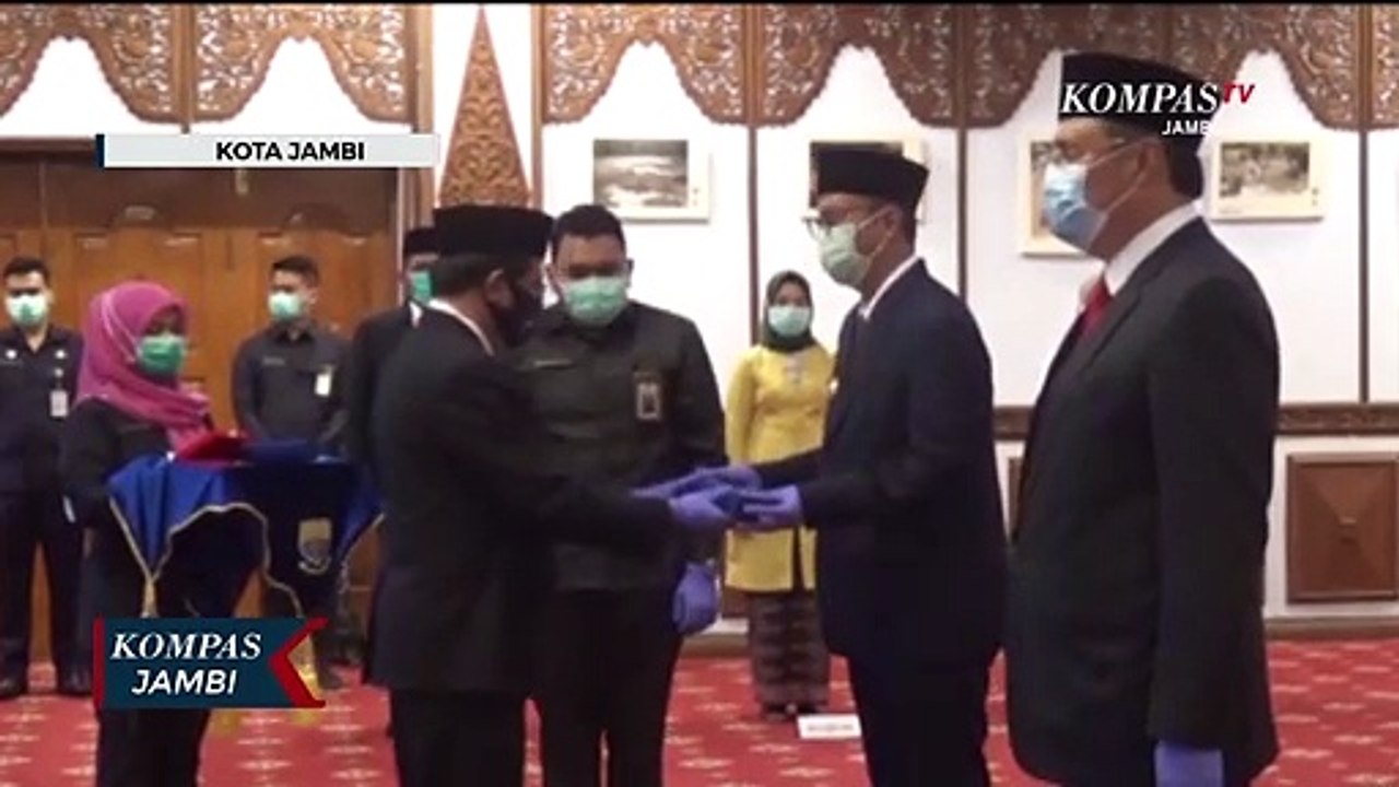 PJS Bupati Bungo dan Tanjab Timur Dilantik