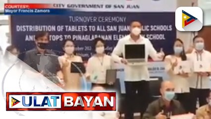 San Juan City at DICT, mamimigay ng gadgets para sa online learning