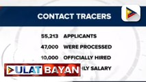 Kakayahan ng DILG sa contact tracing, kinuwestiyon sa Senado; 50,000 contact tracers, kinakailangang i-hire ng DILG