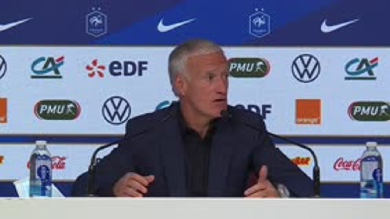 Bleus - Deschamps : "Il y aura de la rotation, ça va s'enchaîner vite"