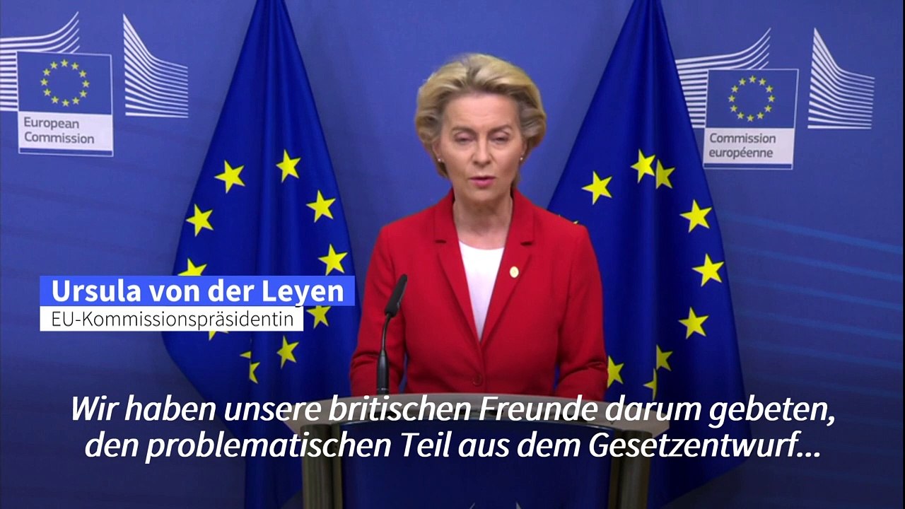 Brexit-Vertrag: EU klagt gegen Großbritannien