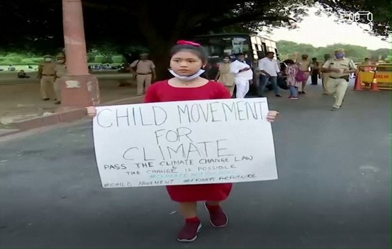 Réchauffement climatique : A 8 ans, l’Indienne Licypriya Kangujam milite pour le climat