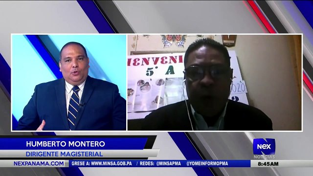 Entrevista a Humberto Moreno, Dirigente magisterial - Nex Noticias