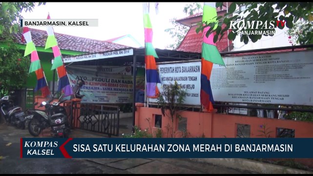 Tersisa Satu Kelurahan Zona Merah Penularan Covid-19 di Banjarmasin