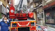 Yangın çıkan apartmanda mahsur kalan 6 kişiyi itfaiye kurtardı - KOCAELİ