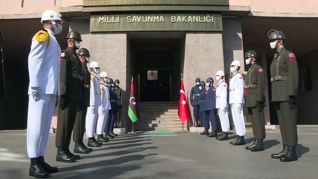Milli Savunma Bakanı Akar, Libya Savunma Bakanı Selahaddin Namroush ile görüştü - ANKARA