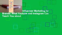 About For Books  Influencer Marketing for Brands: What Youtube and Instagram Can Teach You about